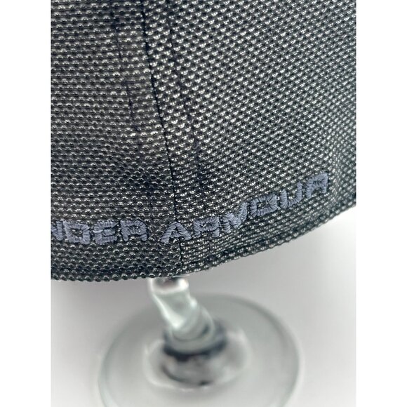 Under Armour Heathered Gray Adjustable Baseball Cap With Embroidered Logo For Ki - Picture 7 of 13
